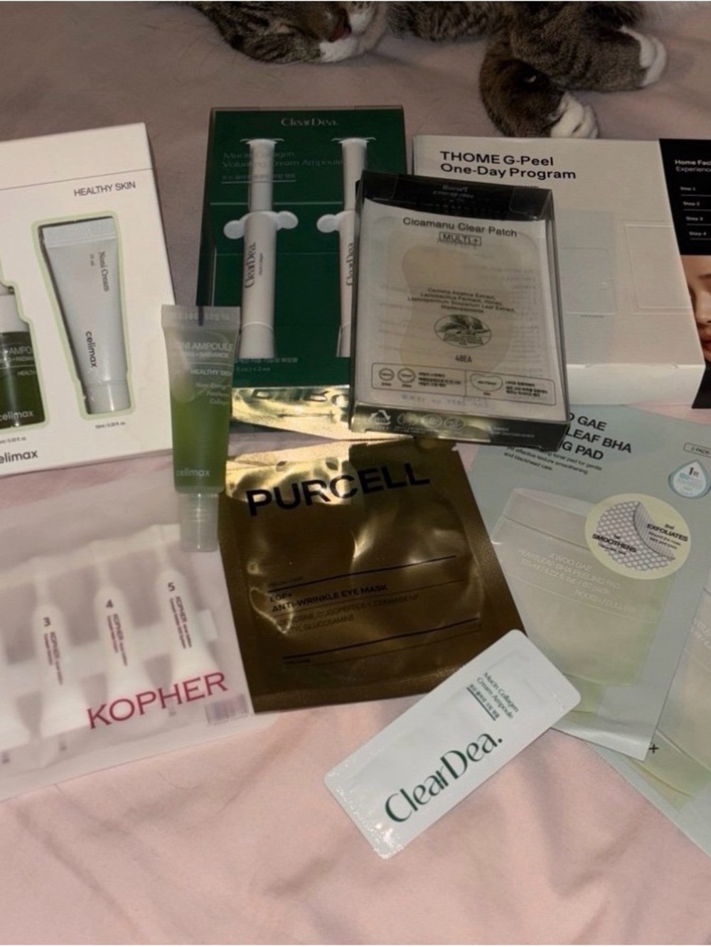 Korean skin care bundle